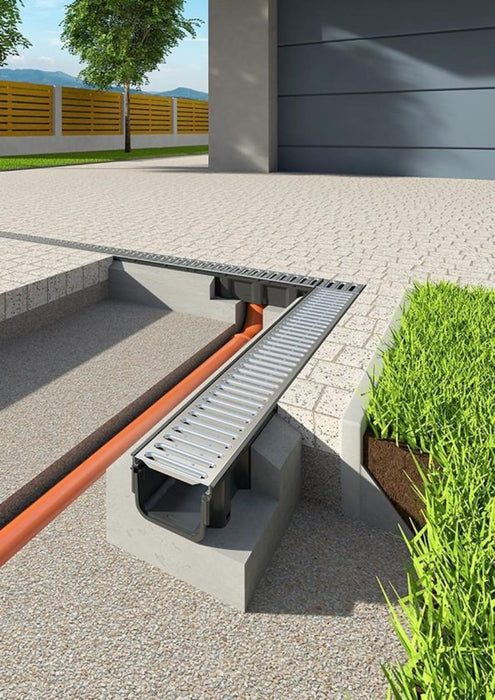 DRAINAGE CHANNEL METAL GRID 1000/78MM