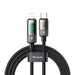 Mcdodo CA-3600 USB-C to Lightning cable auto power off 36W 1.2m (black) - USB-C to Lightning<<<USB cables<<<GSM