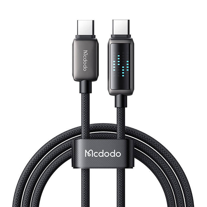 Mcdodo CA-4250 USB-C to USB-C cable 100W LED display 1.2m - USB-C to USB-C<<<USB cables<<<GSM Accessories<<<InnproXML