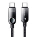 Mcdodo CA-4780 USB-C to USB-C 60W data cable 1.2m (black) - USB-C to USB-C<<<USB cables<<<GSM Accessories<<<InnproXML