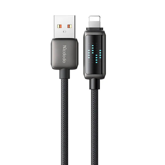 Mcdodo CA-5250 USB-A to Lightning cable LED display 1.2m - USB to Lightning<<<USB cables<<<GSM Accessories<<<InnproXML