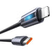 Mcdodo CA-5710 USB-C to Lightning cable with 36W flashing light 1.2m (black) - USB-C to Lightning<<<USB cables<<<GSM