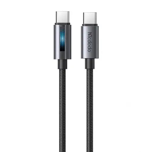 Mcdodo CA-5740 USB-C to USB-C cable 100W 1.2m (black) - USB-C to USB-C<<<USB cables<<<GSM Accessories<<<InnproXML