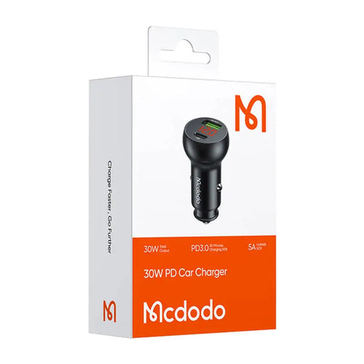 Mcdodo CC-6810 USB-A + USB-C car charger 30W - Car chargers<<<Chargers<<<GSM Accessories<<<InnproXML