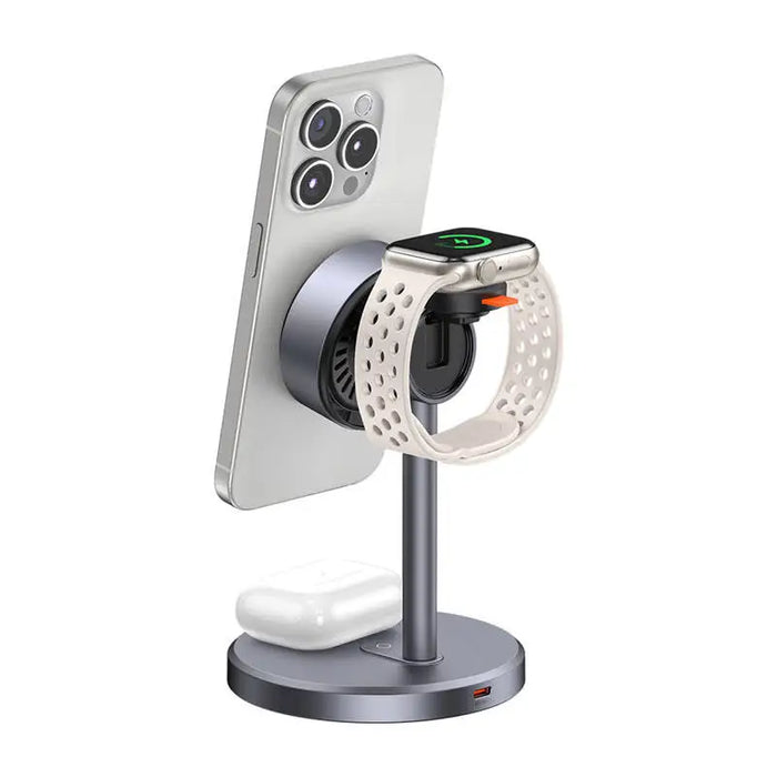 Mcdodo CH-2462 3-in-1 15W Qi2 wireless charger + 33W mains charger - Wireless chargers<<<Chargers<<<GSM