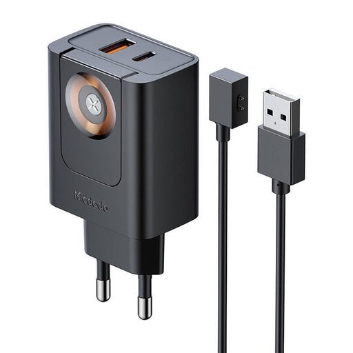 McDodo CH-3700 30W 2-in-1 USB-C + A Charger black - mains chargers<<<Chargers<<<GSM Accessories<<<InnproXML