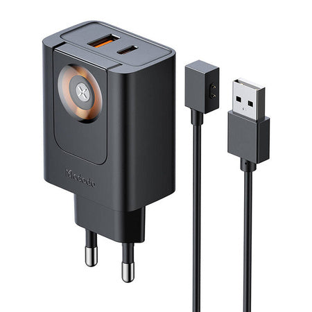 McDodo CH-3700 30W 2-in-1 USB-C + A Charger black - mains chargers<<<Chargers<<<GSM Accessories<<<InnproXML