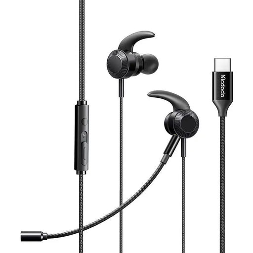 Mcdodo HP-1340 gaming headphones with microphone USB-C (black) - Wired<<<Headphones<<<Audio<<<InnproXML