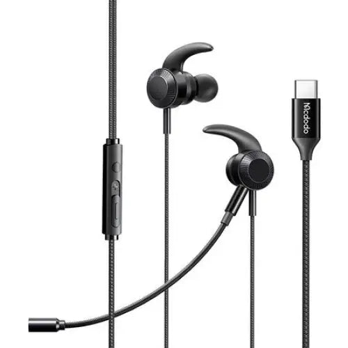 Mcdodo HP-1340 gaming headphones with microphone USB-C (black) - Wired<<<Headphones<<<Audio<<<InnproXML
