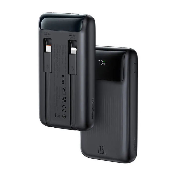 Mcdodo MC-0241 Digital Display Powerbank 10,000 mAh 22.5W (black) - Powerbanks<<<GSM Accessories<<<InnproXML