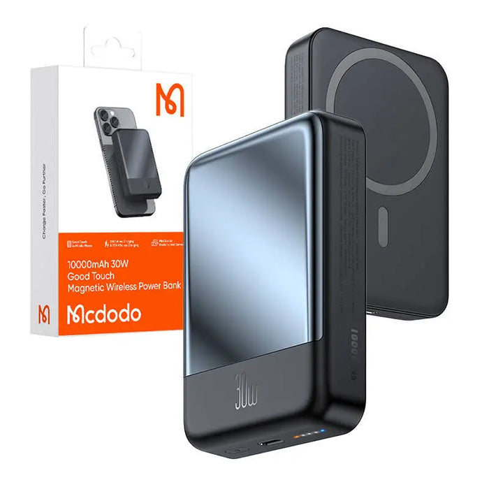 Mcdodo MC-5931 Magnetic Power Bank 10000mAh 30W (black) - Powerbanks<<<GSM Accessories<<<InnproXML