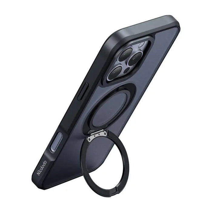 McDodo PC-4932 MagSafe case for iPhone 16 Pro with stand (black) - Protective cases for smartphones<<<Cases<<<GSM