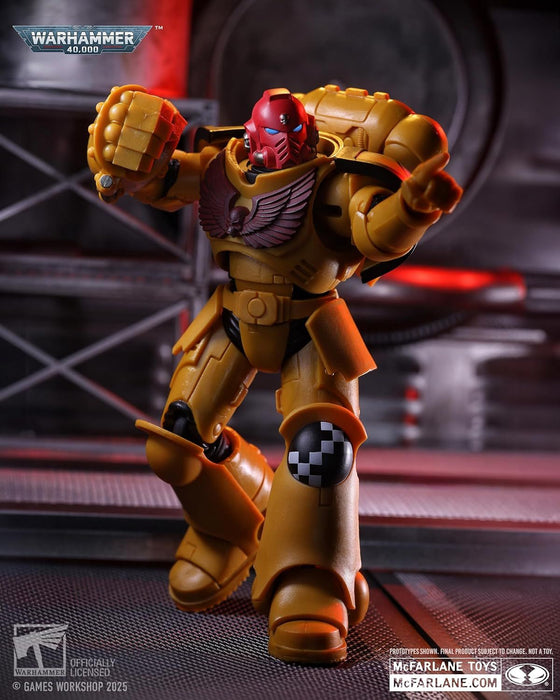 Warhammer 40,000 Intercessor Sergeant (Imperial Fist) Gold Label 7in Figure McFarlane