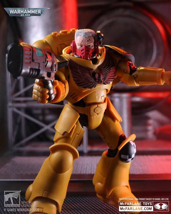 Warhammer 40,000 Intercessor Sergeant (Imperial Fist) Gold Label 7in Figure McFarlane