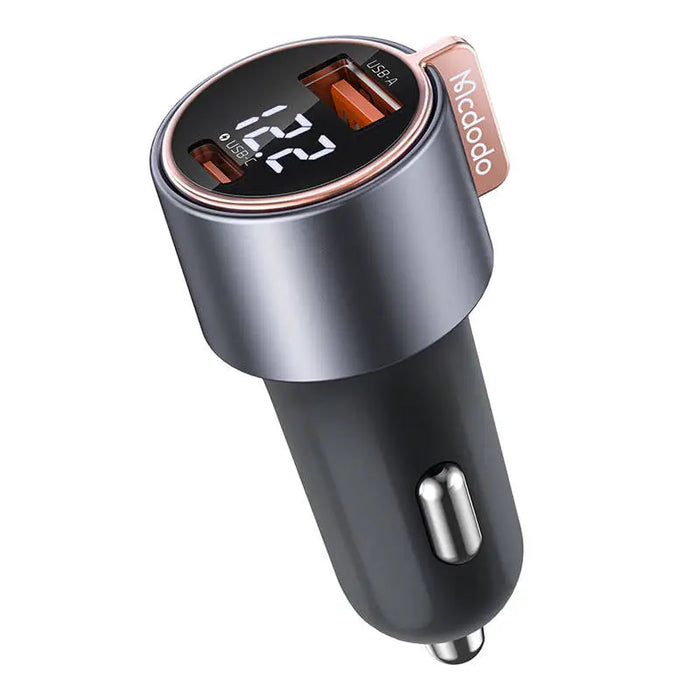 Mcodo CC-5670 75W Digital Display PD 1*USB-A 1*USB-C Car Charger - Car chargers<<<Chargers<<<GSM Accessories<<<InnproXML