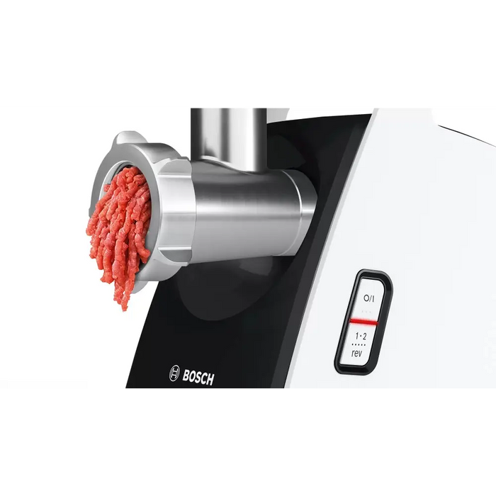 Meat grinder BOSCH COMPACT POWER MFW3X15B 2000 W WHITE 2.50 kg/min - Кухненски уреди<<<BOSCH дребна електродомакинска