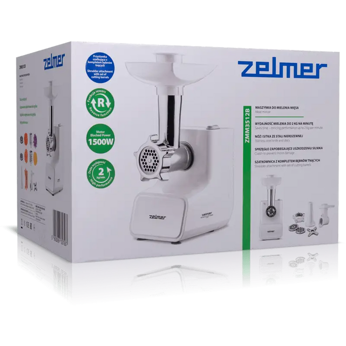 Meat grinder Zelmer ZMM3513B*** 1500 W - Месомелачки<<<За кухнята<<<Малки електроуреди за дома<<<ZoraSite