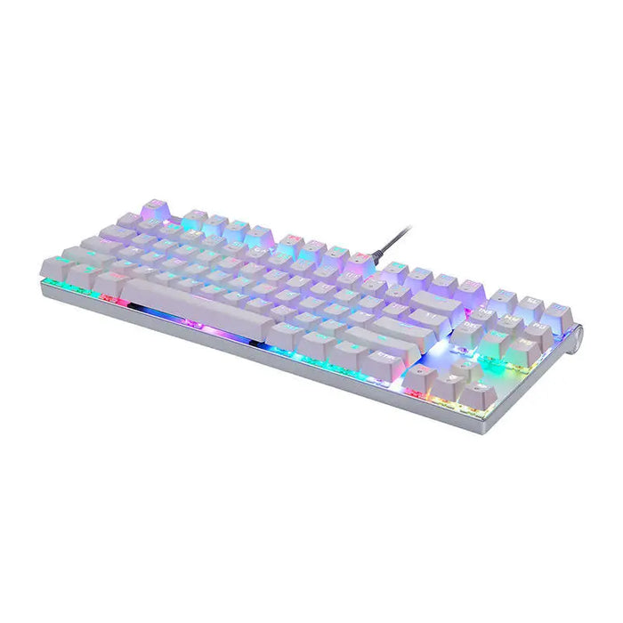 Mechanical gaming keyboard Motospeed CK101 RGB (white) - Wired<<<Keyboards<<<Gaming<<<InnproXML