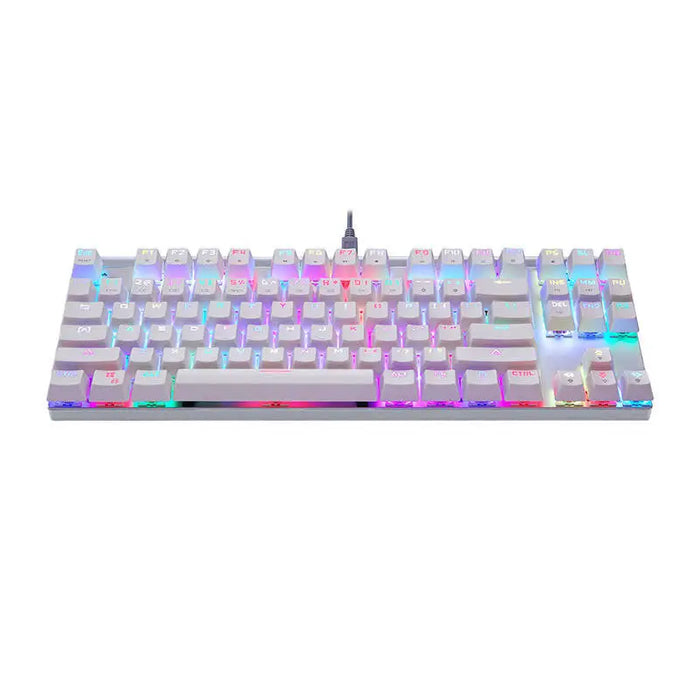 Mechanical gaming keyboard Motospeed CK101 RGB (white) - Wired<<<Keyboards<<<Gaming<<<InnproXML