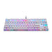 Mechanical gaming keyboard Motospeed CK101 RGB (white) - Wired<<<Keyboards<<<Gaming<<<InnproXML