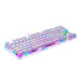 Mechanical gaming keyboard Motospeed K87S RGB (white) - Wired<<<Keyboards<<<Gaming<<<InnproXML