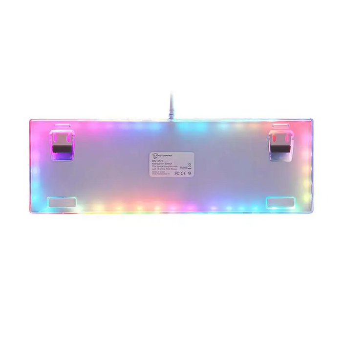 Mechanical gaming keyboard Motospeed K87S RGB (white) - Wired<<<Keyboards<<<Gaming<<<InnproXML