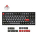 Mechanical keyboard Lemokey L4 QMK TKL Navy Blue - Keychron Super Red Switch - Геймърски клавиатури<<<Геймърска