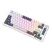 Mechanical keyboard Royal Kludge RKH81 RGB Sky cyan switch (white) - Wired<<<Keyboards<<<Gaming<<<InnproXML