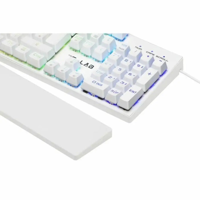 Mechanical keyboard The G-Lab KEYZ RUBIDIUM White Azerty French - Електроника Периферни и резервни части<<<Компютри|