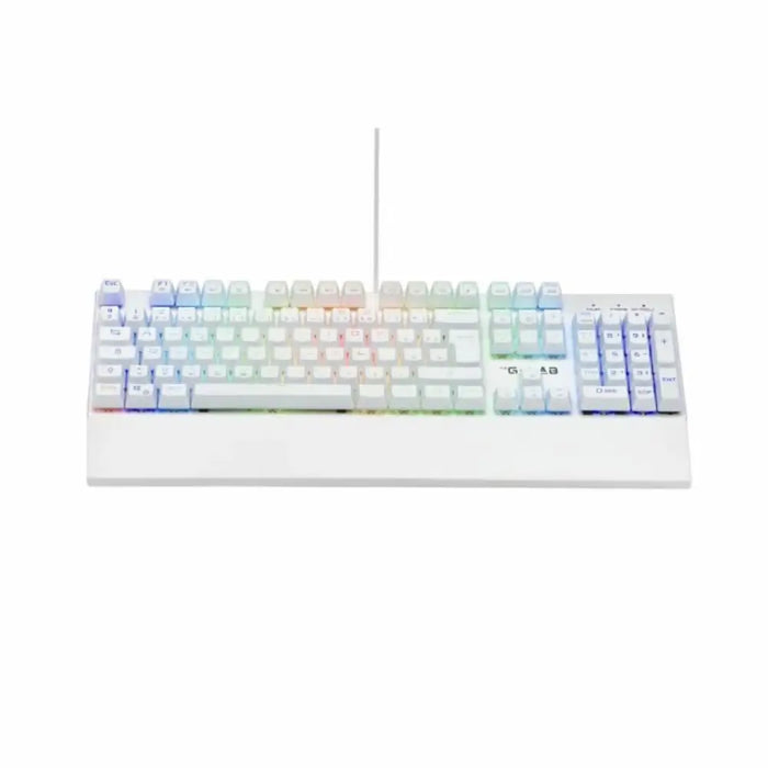 Mechanical keyboard The G-Lab KEYZ RUBIDIUM White Azerty French - Електроника Периферни и резервни части<<<Компютри|