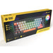 Mechanical keyboard Tracer TRAKLA47297 White Multicolour QWERTY - Клавиатури<<<Електроника Периферни и резервни