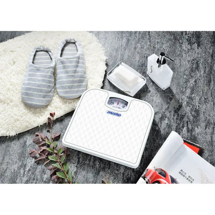 MECHANICAL SCALE 130 KG MESKO MS 8160 WHITE - Други кухненски пособия<<<Домашни