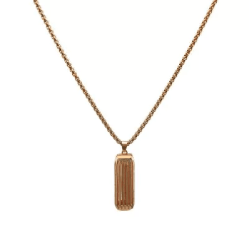 Copper necklace with holder Fitbit / Fitbit Flex 2