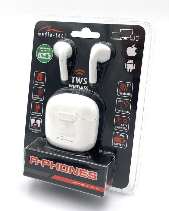 Wireless headphones R-PHONES TWS MT3589W