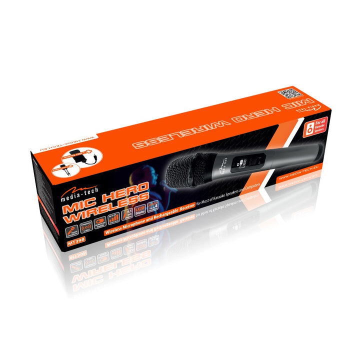 Microphone Media Tech MT398 Black Grey