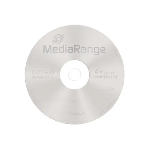 MediaRange DVD-RW 4.7 GB|120 minutes 4x rewritable 10 pcs. in a spindle - CD/DVD<<<Оптични носители<<<MediaTrade