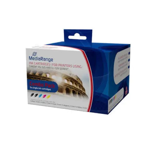 MediaRange Ink for printers Canon PGI-525 and CLI-526 Set 5 - Тонери и хартия<<<Аксесоари<<<MediaTrade