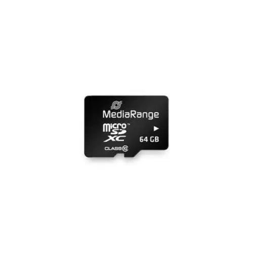 MediaRange Micro SDHC Card 64GB Class 10 - Карти памет<<<Памети<<<MediaTrade