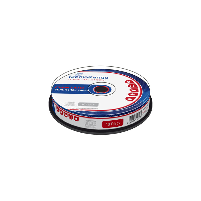 MediaRange CD-RW 700Mb. 25 pieces per spindle