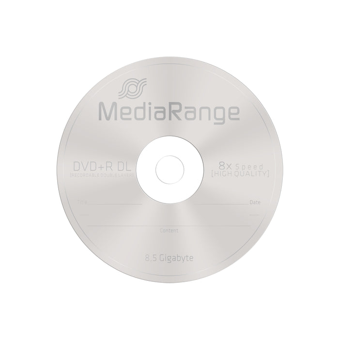 MediaRange DVD+R DL 10 pieces in a spindle