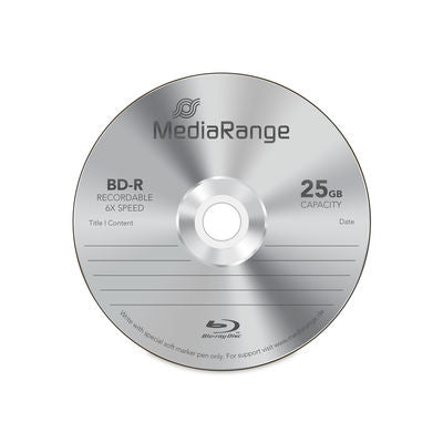 MediaRange BD-R 25GB, 6x, 10 pcs. in a spindle