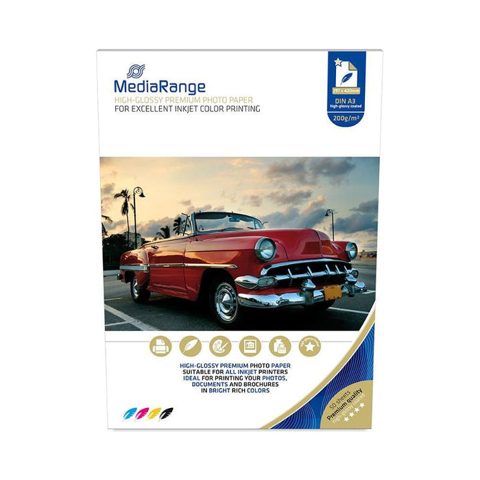 MediaRange Photo paper DIN A3 glossy 50 pcs.