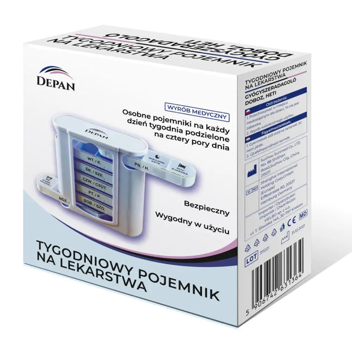 Medical weekly medicine container - Containers and cases for medicinesPCO-PKL<<<Everyday aidsPCO<<<ActionPL
