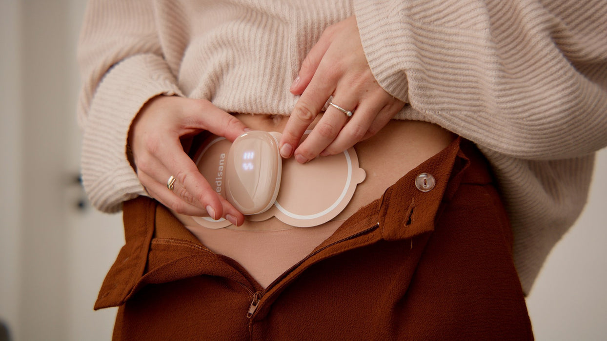 Rechargeable Relaxing Menstrual Massager Medisana TT 250 Beige