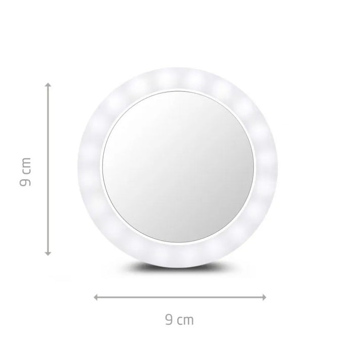 Ecomed by Medisana CM-20E beauty mirror with backlight for selfie/blogging