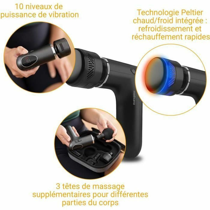 Hot and Cold Muscle Massager Gun Medisana 88999