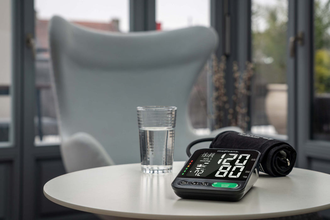 Upper arm blood pressure monitor Medisana BU 582 (black)