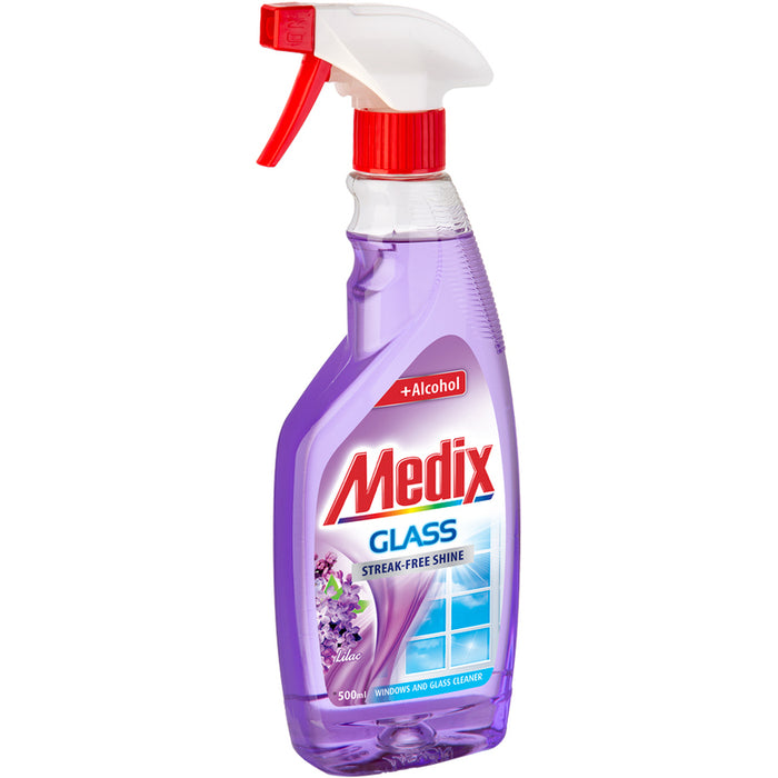 PREPARATION FOR WINDOWS AND GLASSES 500 ML LILAC MEDIX