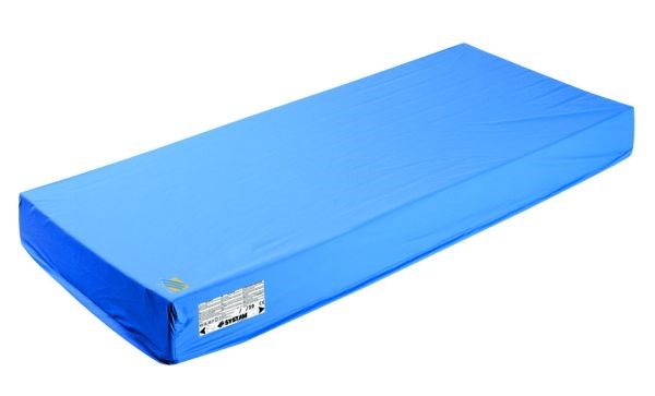 Rehabilitation and anti-decubitus dual function mattress Polyplot Blue