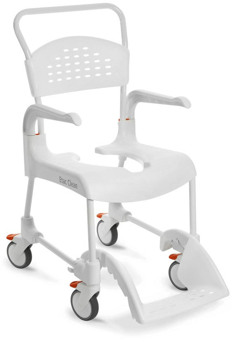 ETAC Clean 55 cm / 2 brakes Wheelchair with toilet function White
